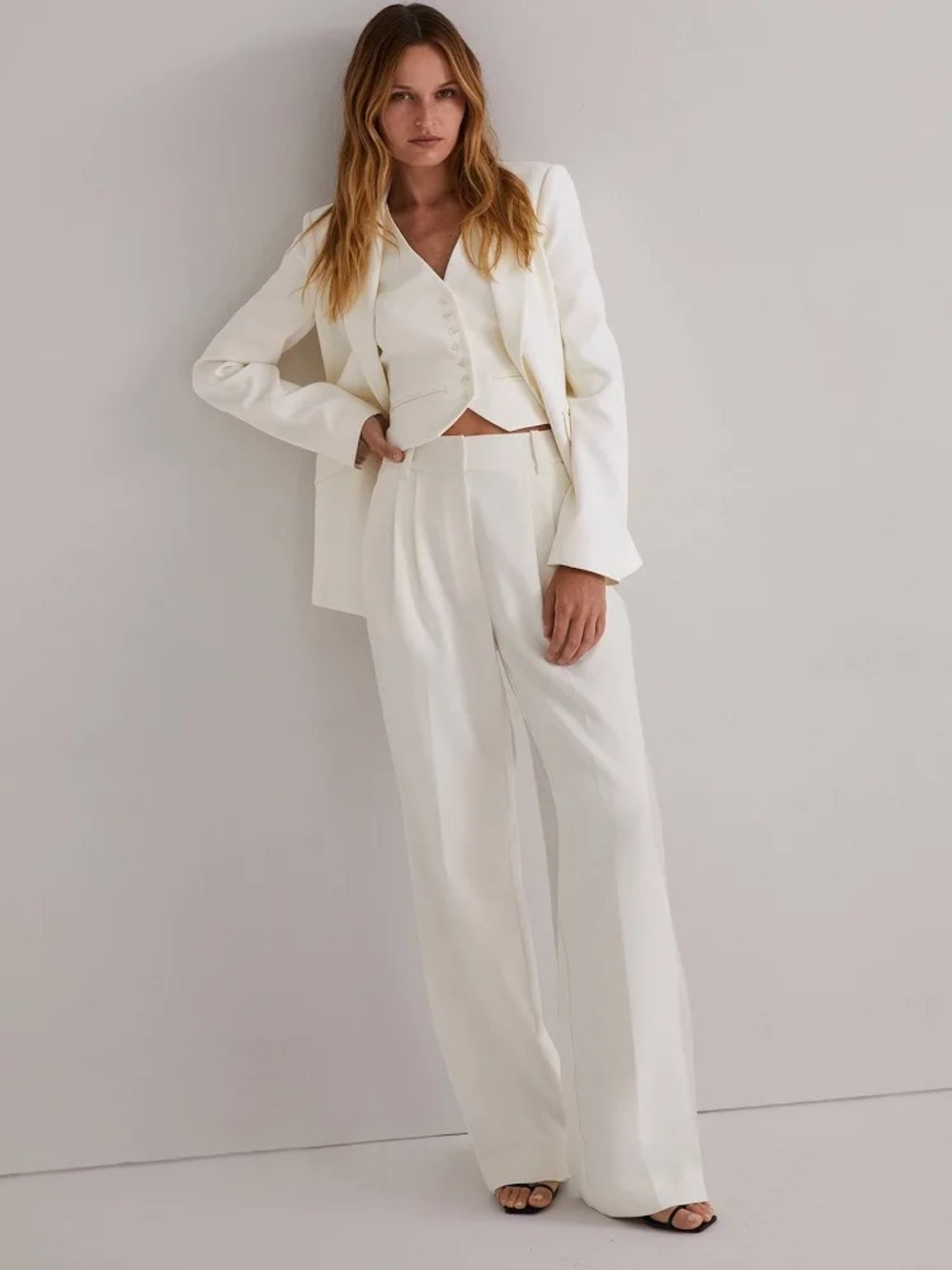 Favorite Daughter for Anthropologie, The Favorite Pant Wide-Leg Trousers, Sz 6p